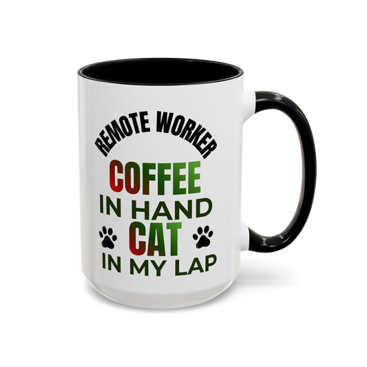 Funny Saying Cat Lover Ceramic Aquatic Coffee Mug - Pepper Rose Prints